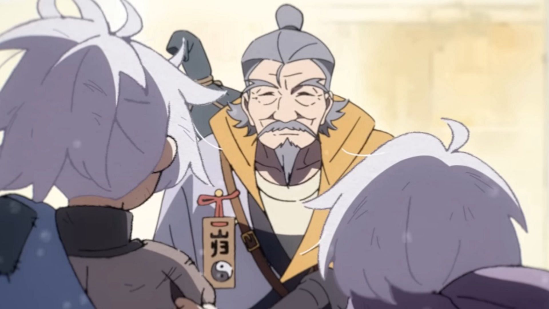 The High Perceptor finds the orphan sisters Yixuan and Yijiang (Image via HoYoverse)